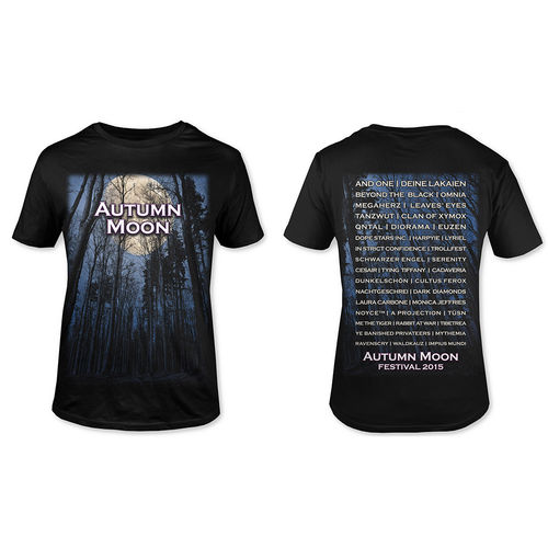 Autumn Moon - T-Shirt - Blau 2015